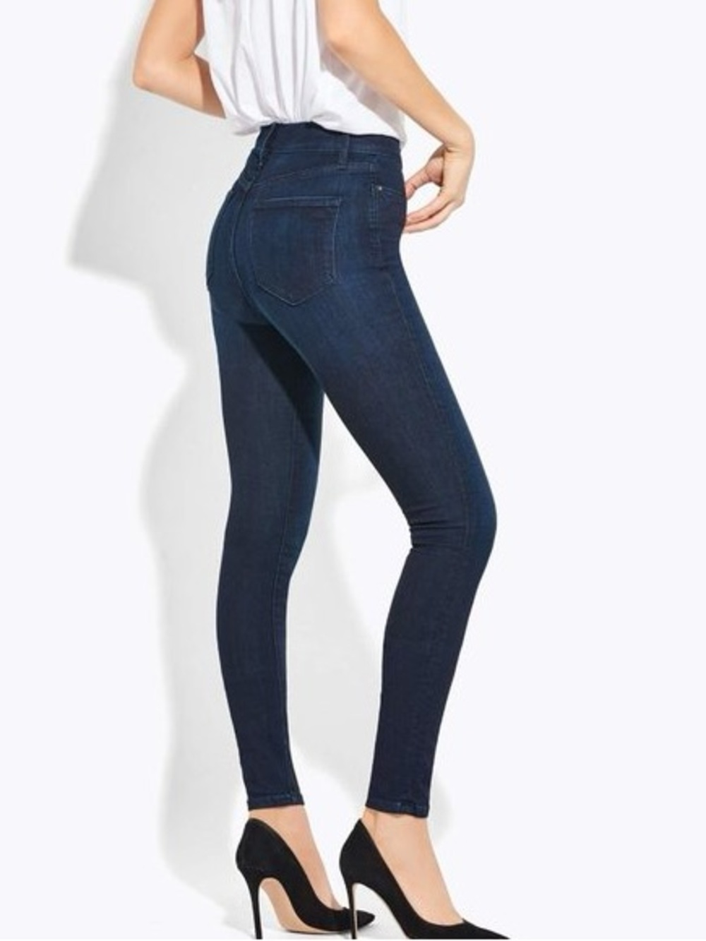 AYR
The High Rise Skinny Jeans In Jaguar Legs